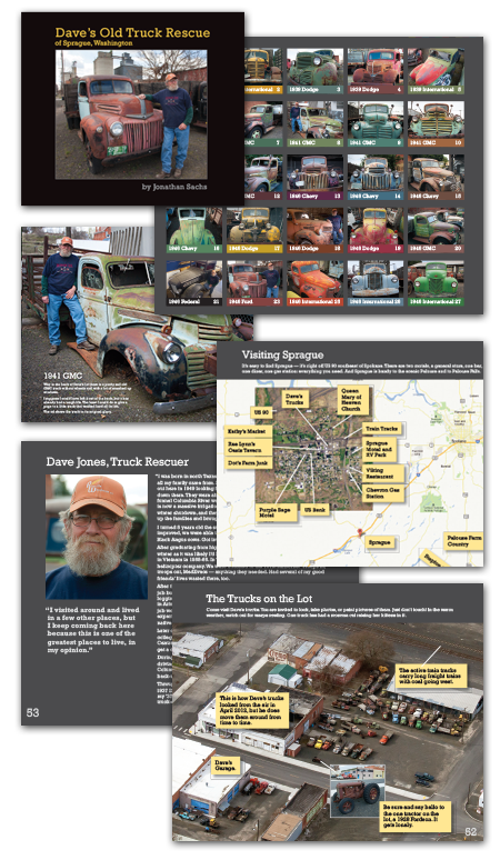 Sprague Truck Book Collage